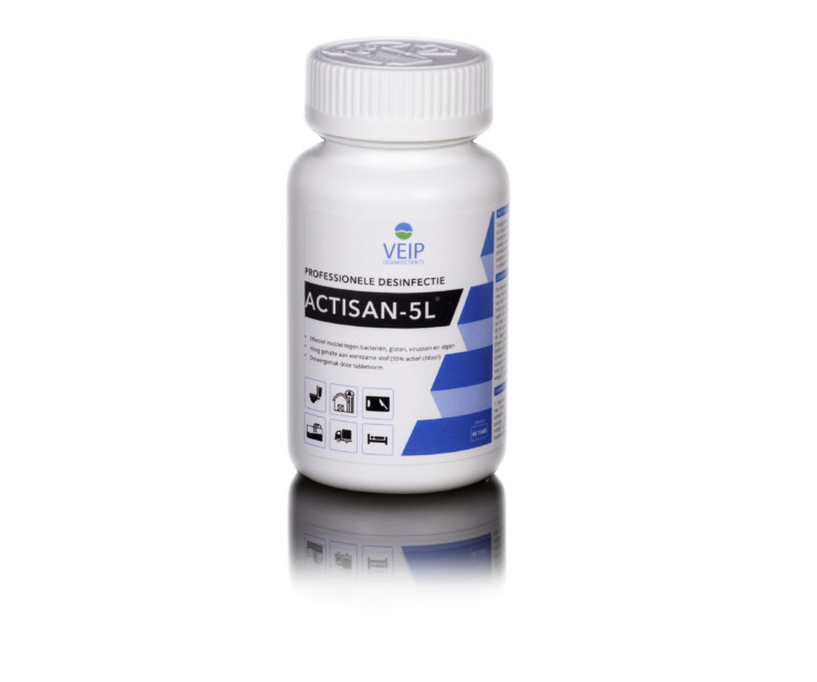 2 Actisan Chloortabletten Krachtige Desinfectie Oppervlakken Afwas
